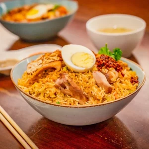 Chicken Laksa Fried Rice